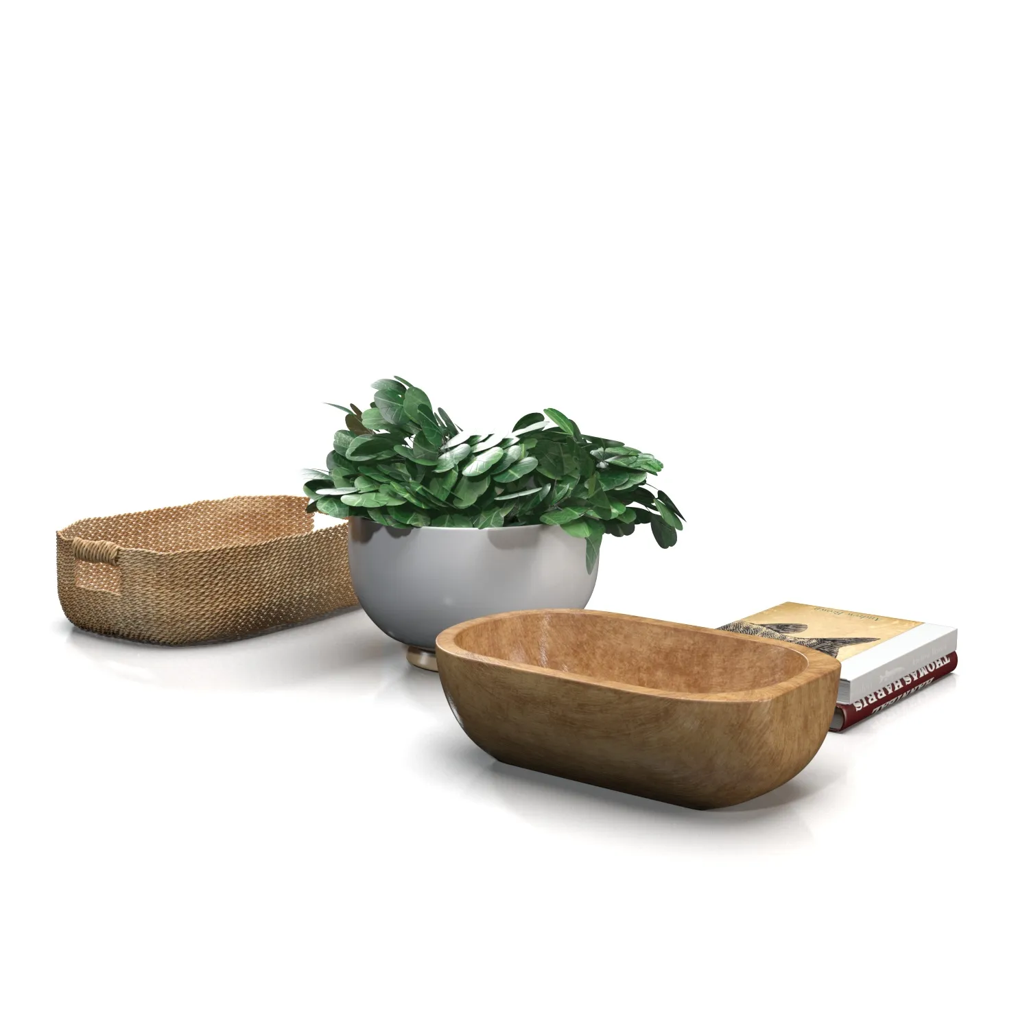 Coffee Table Decor 13 PBR 3D Model_04